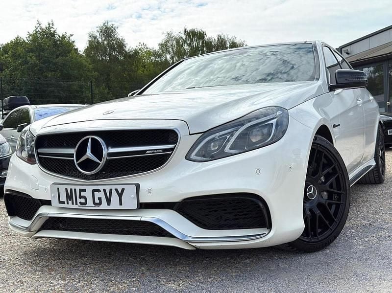 White Used 2015 Mercedes E63 AMG AMG Sedan | £26,500 - Image 1/2