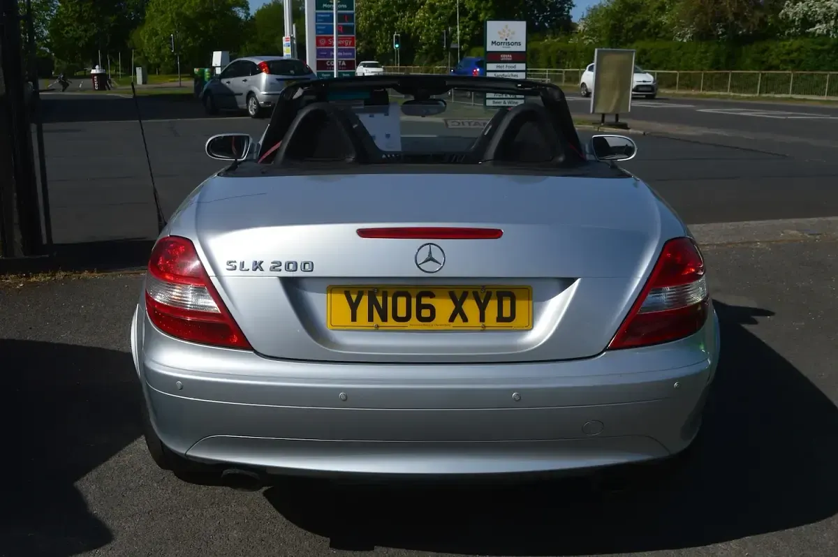 Used Mercedes SLK200 2006 Silver Cabriolet