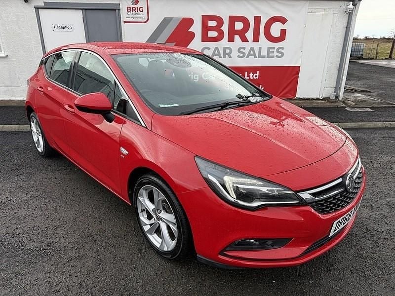 Used Vauxhall Astra SRi 150 HP (110 kW) 2018 Red Hatchback