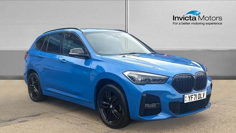 Used BMW X1 M Sport 136 HP (100 kW) 2021 Blue SUV