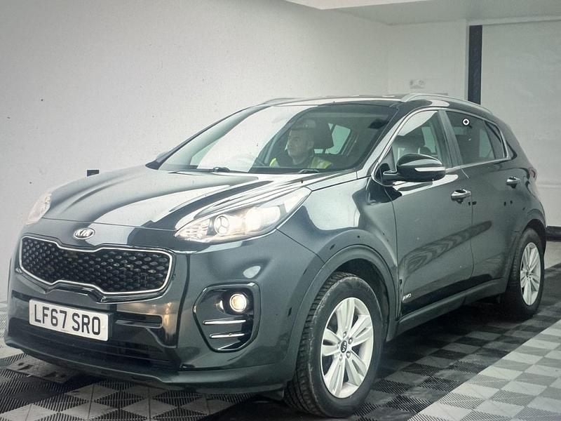 Begagnad Kia Sportage 136 HK (100 kW) 2017 Svart SUV