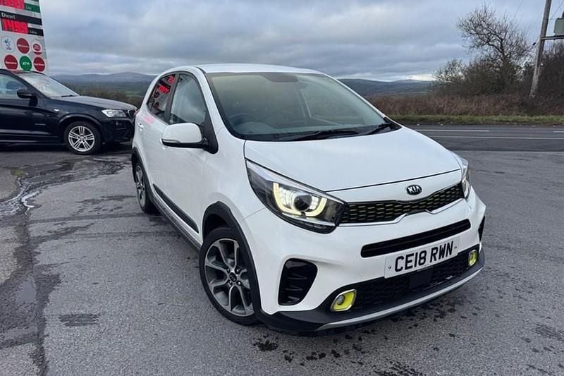 Used Kia Picanto X-Line 83 HP (61 kW) 2018 White Hatchback