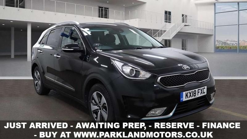 Black Used 2018 Kia Niro 3 SUV | £15,495 (Good price) - Image 1/3