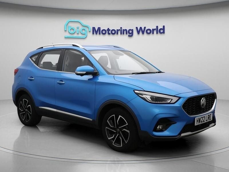 Blue Used 2022 MG ZS Exclusive Sedan | £13,300 (Fair price) - Image 1/4