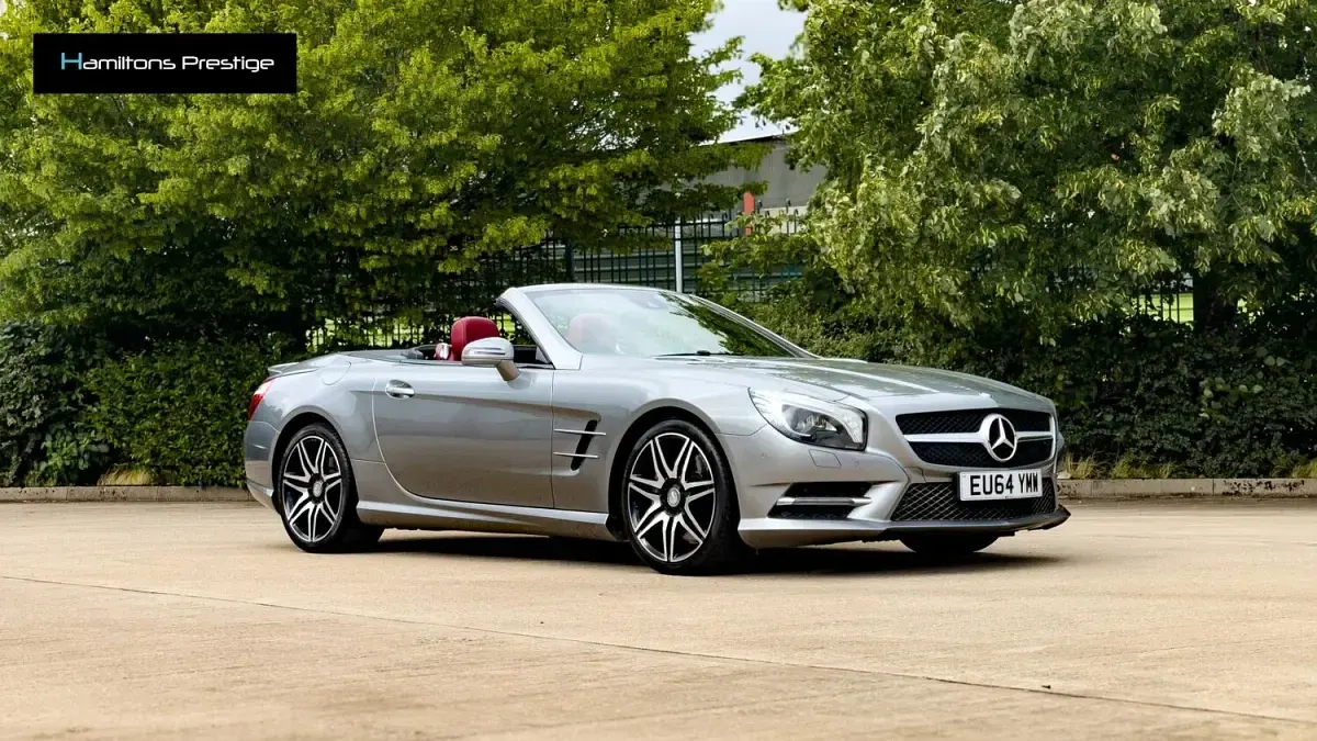 Used Mercedes SL350 AMG 306 HP (225 kW) 2014 Silver Cabriolet