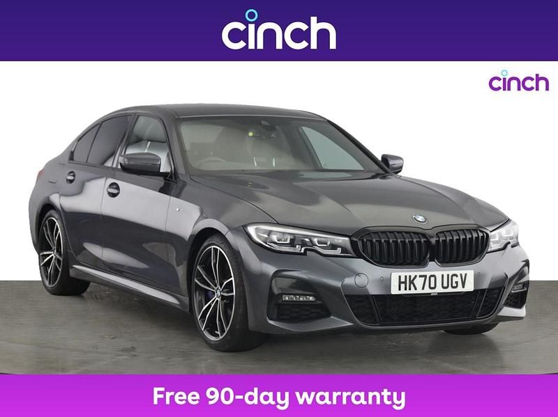 Grey Used 2020 BMW 320 M Sport Sedan | £22,349 (Expensive) - Image 1/3