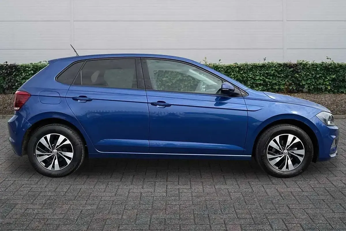 Used VW Polo Match 95 HP (69 kW) 2020 Blue Hatchback