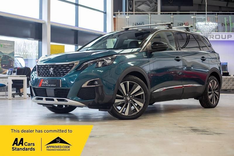 Used Peugeot 5008 GT-line 150 HP (110 kW) 2017 Green Hatchback