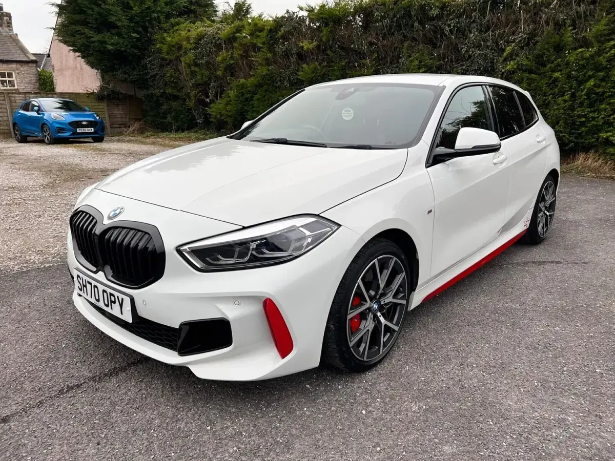 Used BMW 128 Comfort Edition 265 HP (194 kW) 2020 White Hatchback