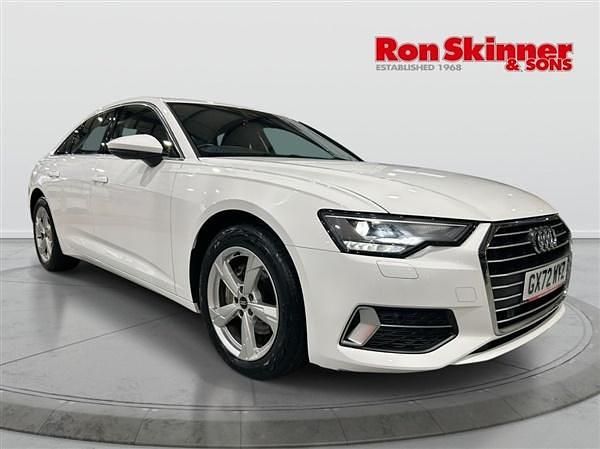 White Used 2022 Audi A6 Sport Sedan | £26,999 (Fair price) - Image 1/4