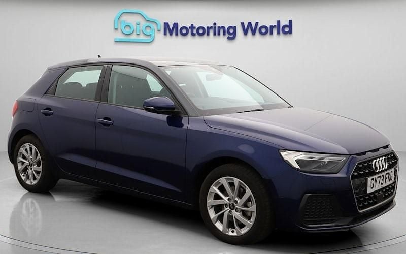 Blue Used 2023 Audi A1 Sportback Sport Hatchback | £19,400 (Fair price) - Image 1/4