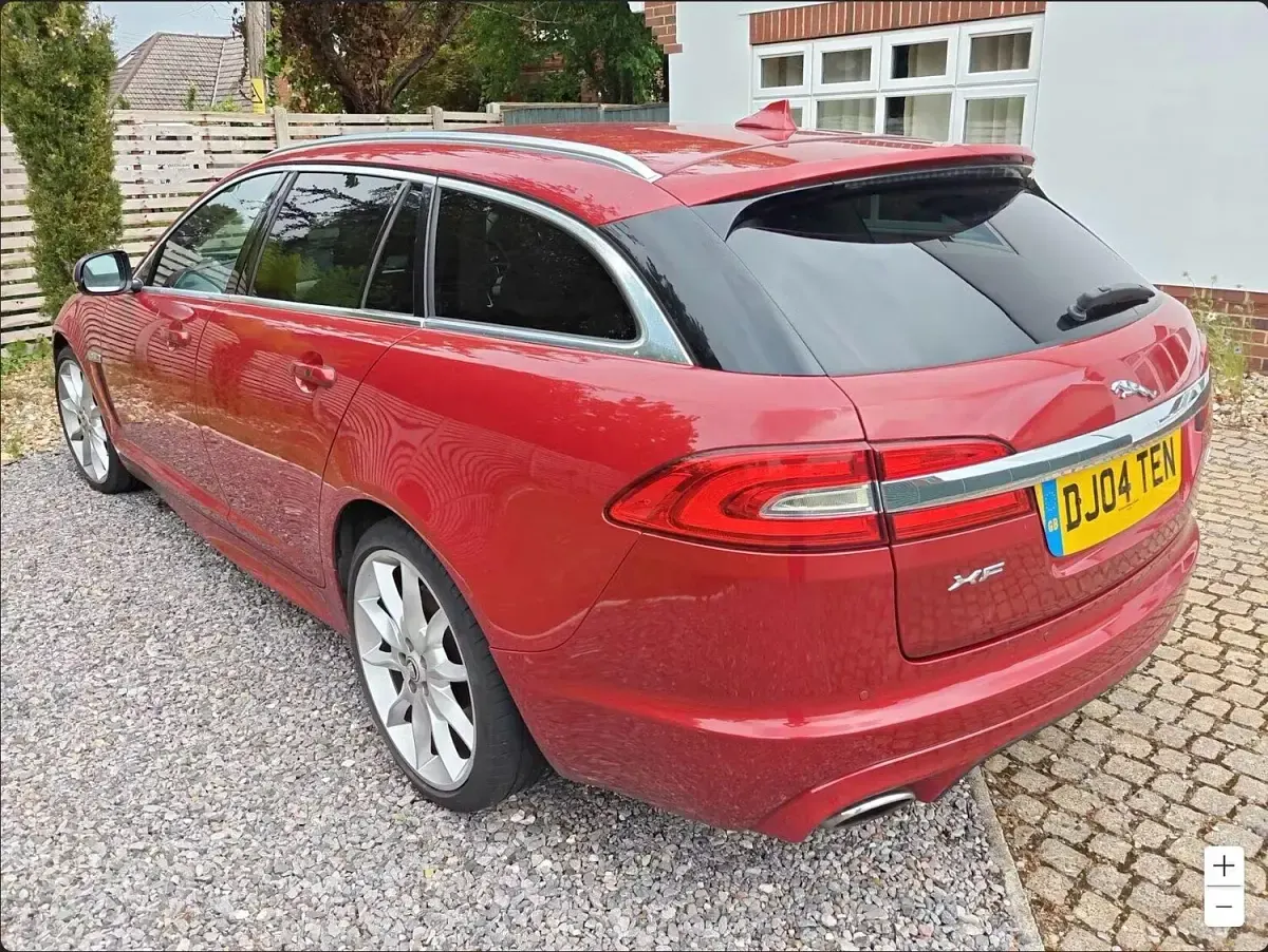 Used Jaguar XF Premium Luxury 2013 Red Estate