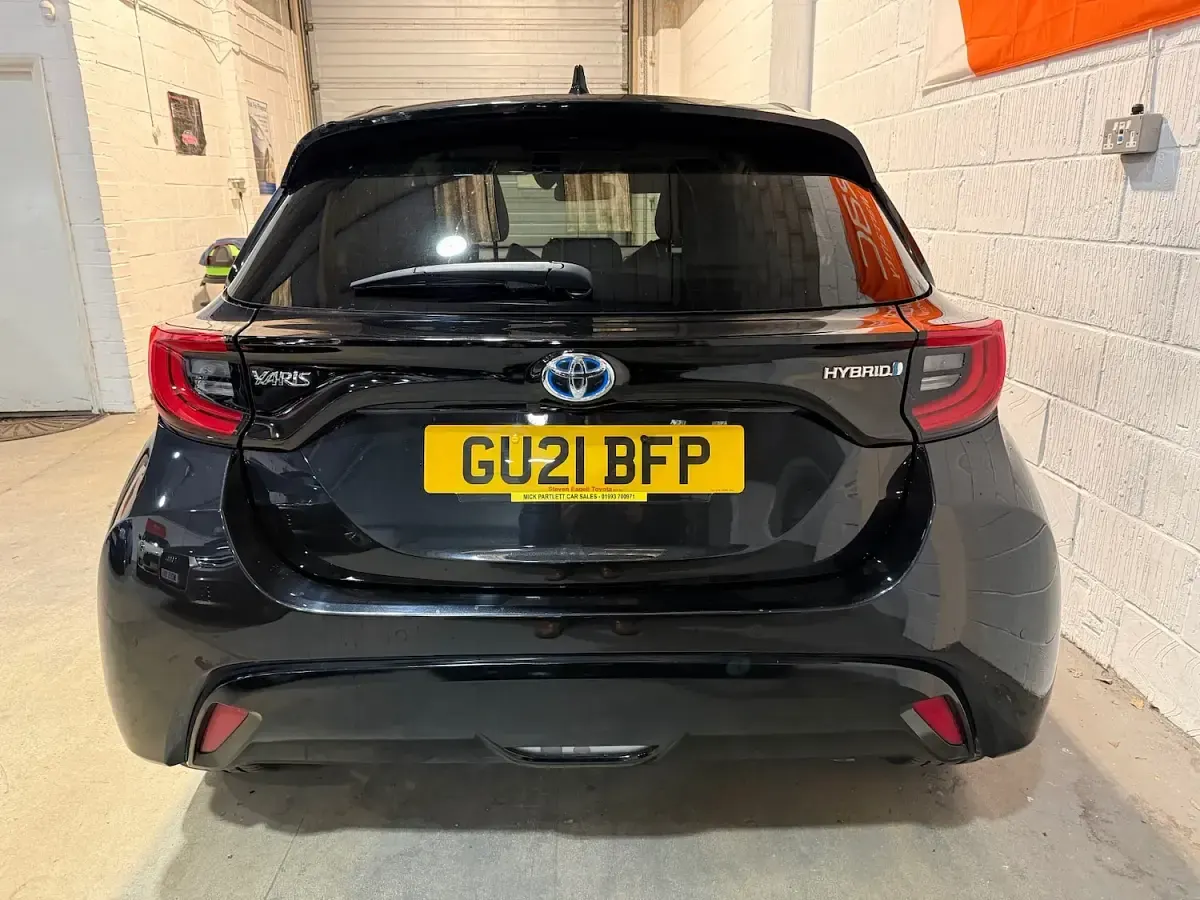 Used Toyota Yaris Hybrid 2021 Black Hatchback