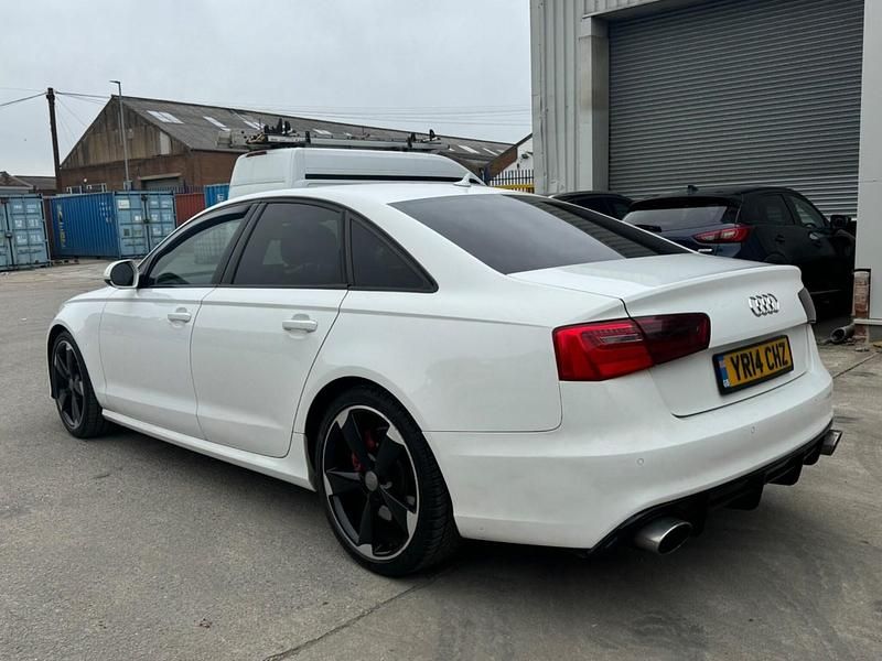 Used Audi A6 Black Edition 2014 White Sedan