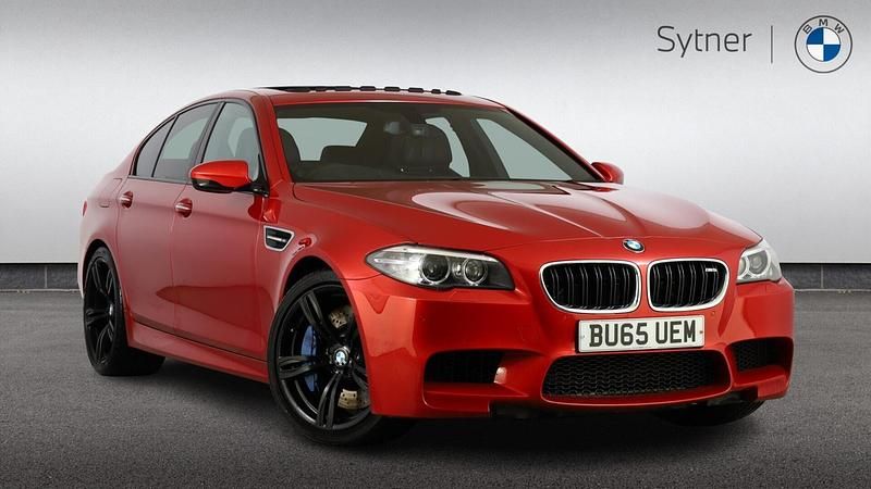 Orange Used 2015 BMW M5 M Sport Sedan | £26,000 (Expensive) - Image 1/4