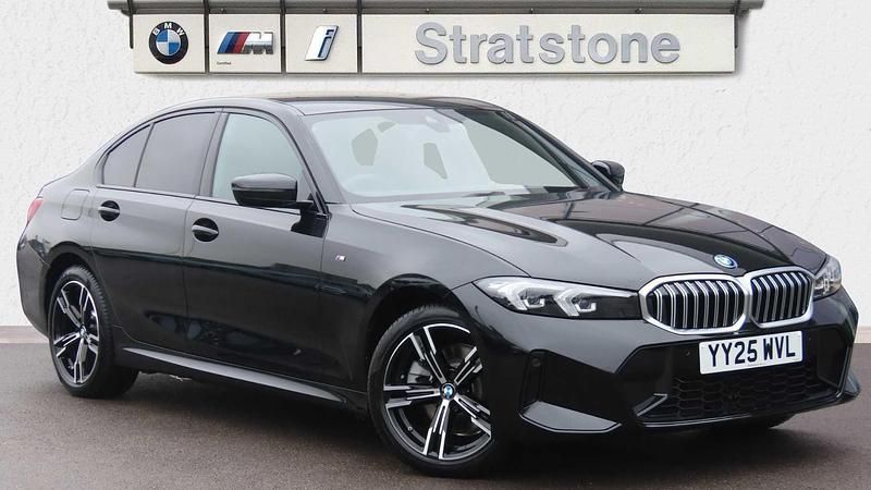 Black Used 2025 BMW 330e M Sport | £38,900 (Good price) - Image 1/4