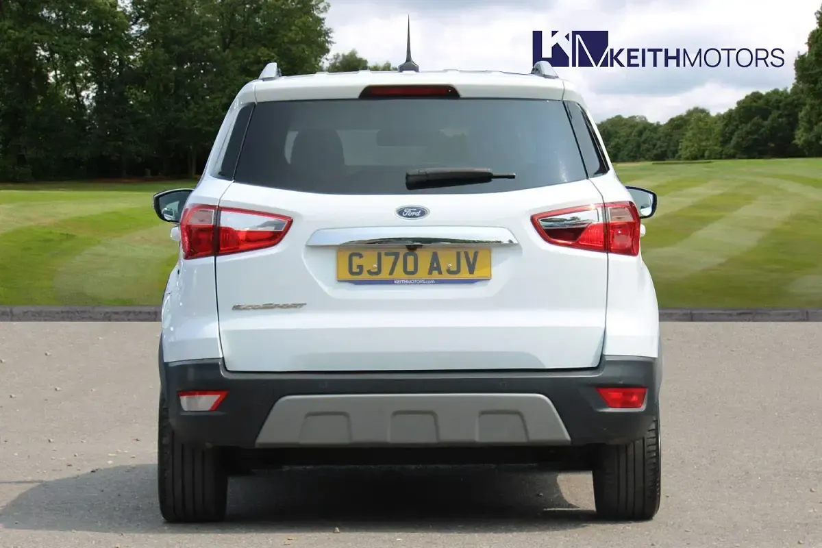 Used Ford Ecosport Titanium 125 HP (91 kW) 2020 White SUV