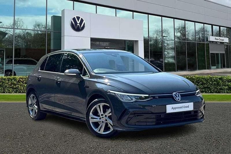 Grey Used 2022 VW Golf VIII R-line Hatchback | £20,956 (Fair price) - Image 1/4