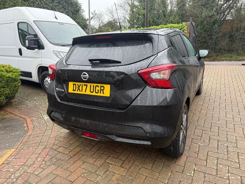 Used Nissan Micra N-Connecta 2017 Black Hatchback
