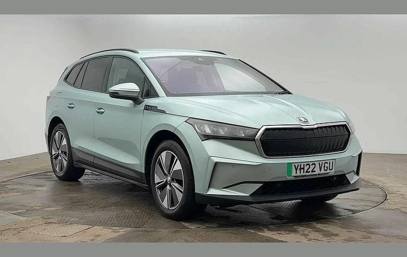 Silver Used 2022 Skoda Enyaq iV ecoSuite SUV | £17,181 (Fair price) - Image 1/4