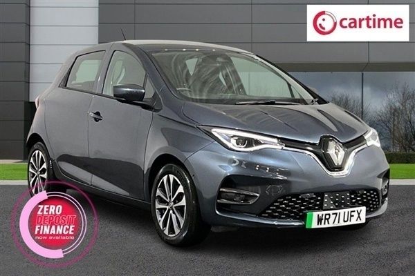 Grey Used 2021 Renault Zoe GT Hatchback | £12,545 (Expensive) - Image 1/3