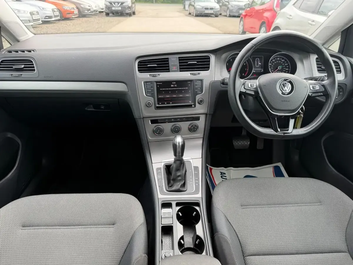 Used VW Golf VII Match 2015 Blue Hatchback