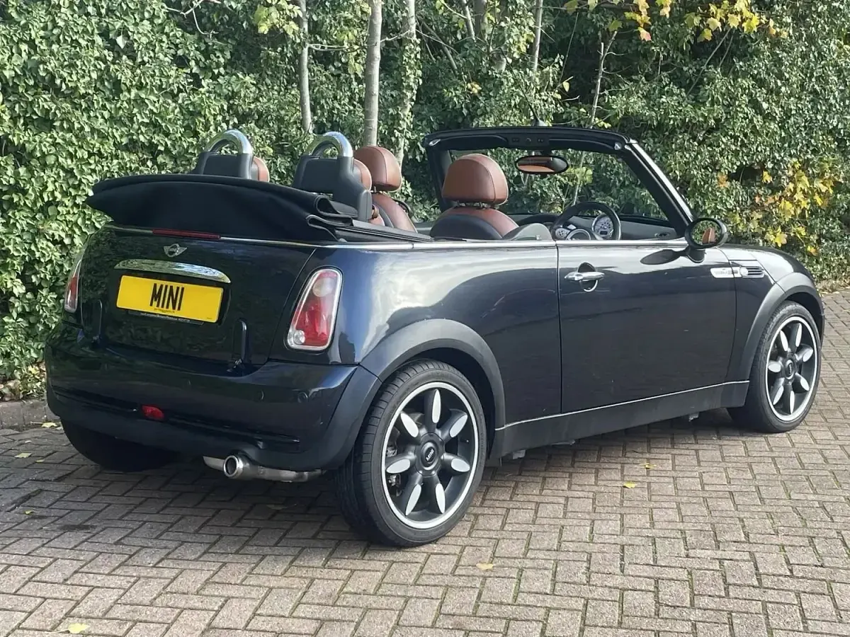 Used Mini Cooper Cabriolet 2008 Astroblack metallic Cabriolet