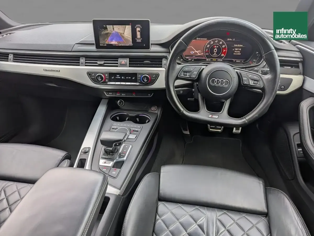 Used Audi S4 Advanced 354 HP (260 kW) 2017 Blue Estate