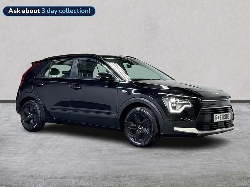 Black Used 2022 Kia Niro SUV | £16,641 (Fair price) - Image 1/4