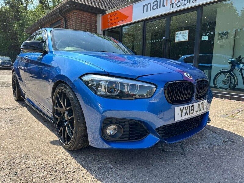 Blue Used 2019 BMW 118 M Sport Hatchback | £9,995 (Good price) - Image 1/4