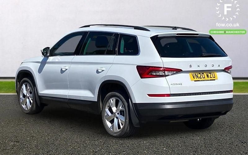 Used Skoda Kodiaq SE L 150 HP (110 kW) 2020 White SUV