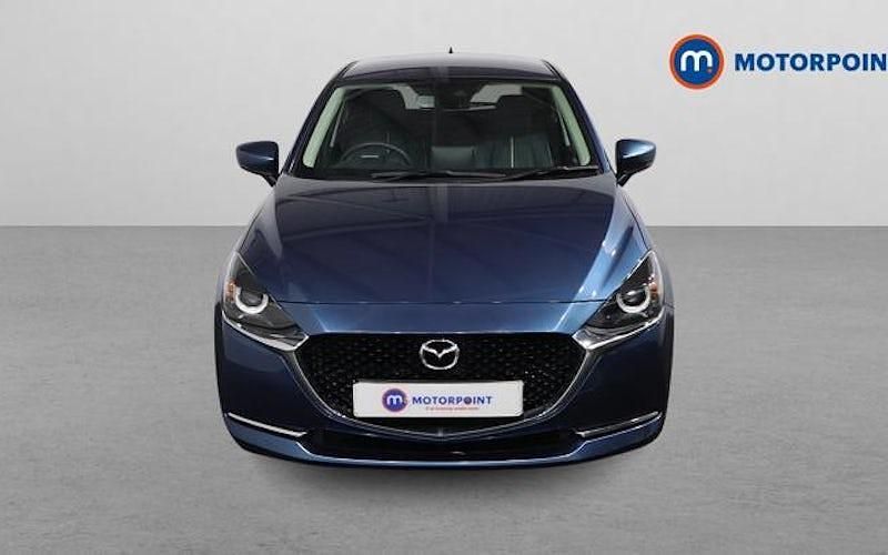 Usado Mazda 2 Inclusive 90 HP (66 kW) 2022 Azul Citadino