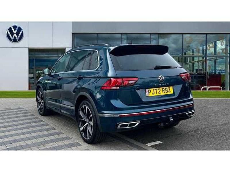 Used VW Tiguan R-line 190 HP (139 kW) 2022 Nightshade blue metallic SUV