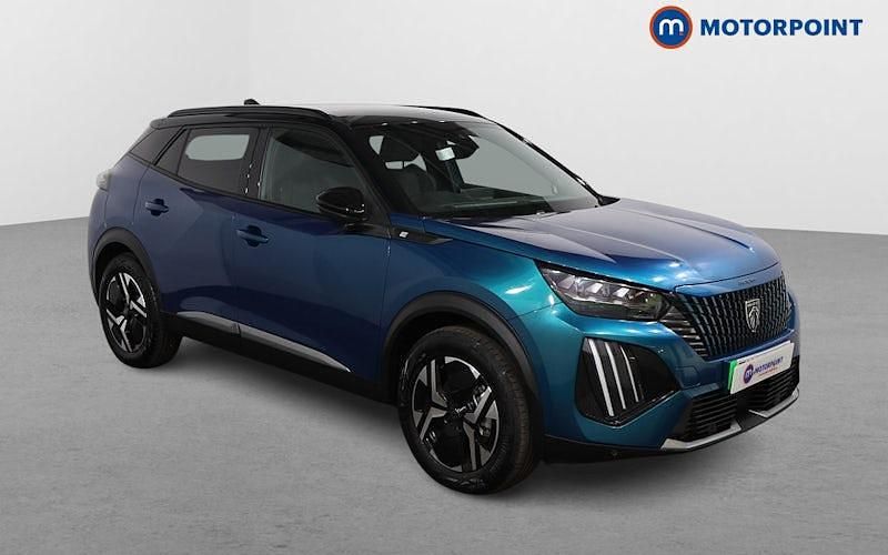 Blue Used 2025 Peugeot e-2008 GTi SUV | £23,649 (Expensive) - Image 1/4