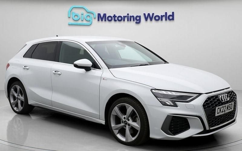 Used 2024 Audi A3 Sportback e-tron S-Line Sedan | £19,500 (Good price) - Image 1/4