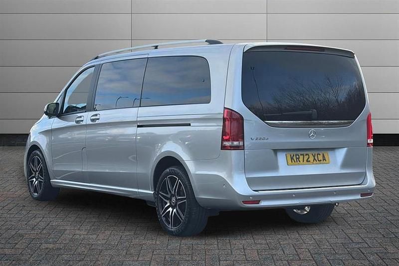 Used Mercedes V220 AMG line 163 HP (119 kW) 2023 Brilliant silver MPV