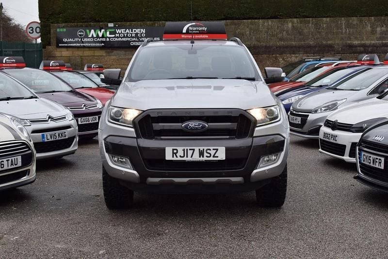 Used Ford Ranger Wildtrack 2017 Silver Pickup