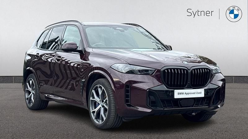 Purple Used 2023 BMW X5 M Sport SUV | £55,000 (Fair price) - Image 1/4