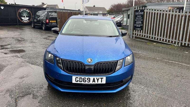 Used Skoda Octavia SE Technology 150 HP (110 kW) 2020 Blue Hatchback