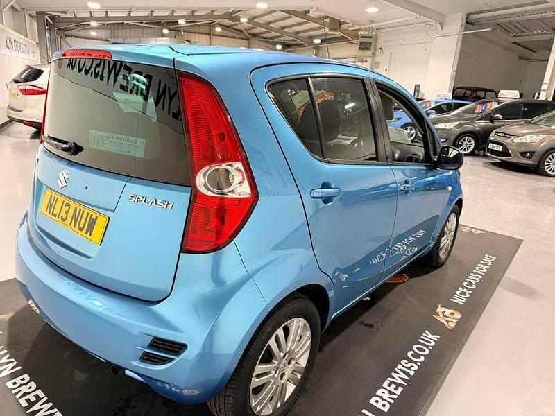 Used Suzuki Splash SZ4 94 HP (69 kW) 2013 Blue Hatchback