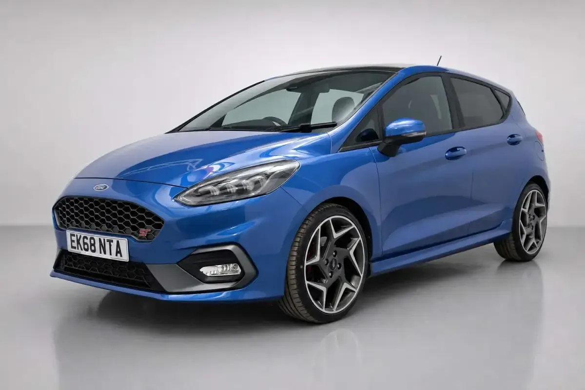 Used Ford Fiesta ST 200 HP (147 kW) 2018 Blue Hatchback