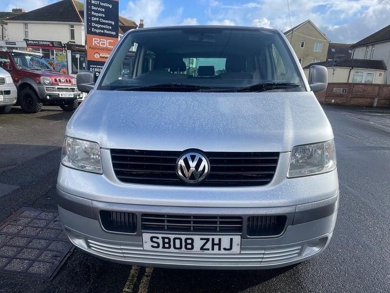 Used VW T5 102 HP (75 kW) 2008 Silver Van