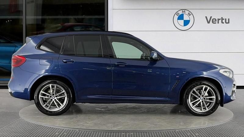 Used BMW X3 M Sport 190 HP (139 kW) 2017 Blue SUV