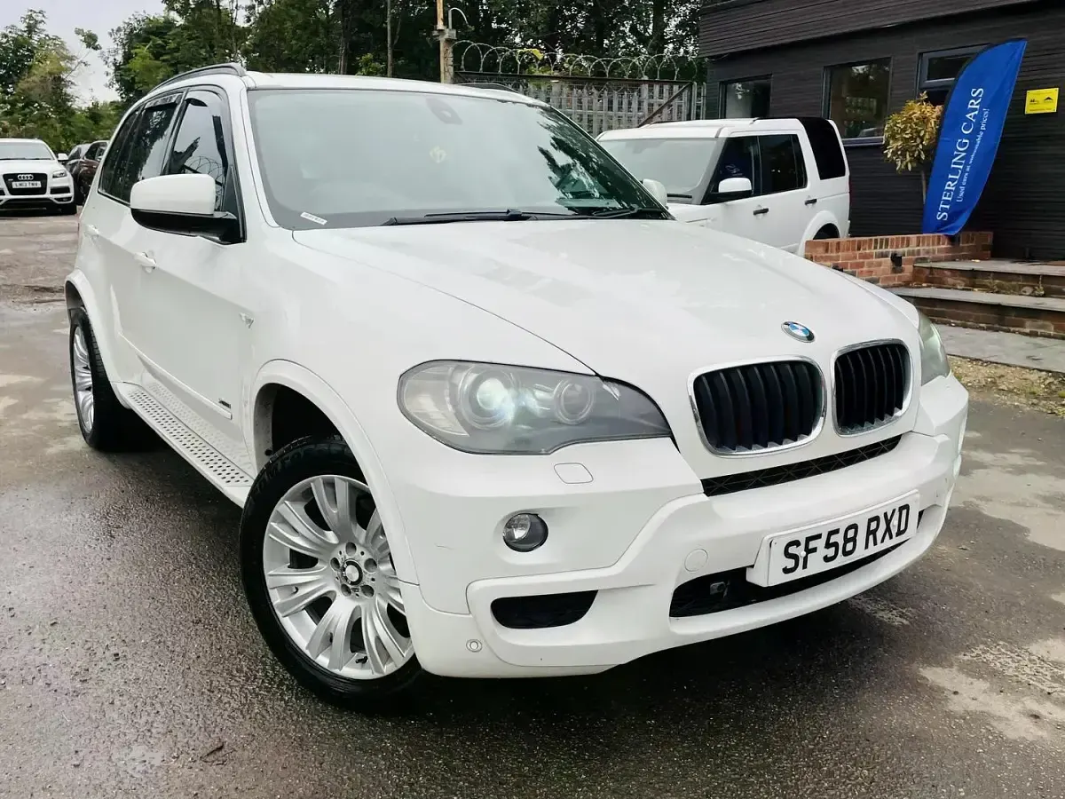 Used BMW X5 M Sport 2008 White SUV
