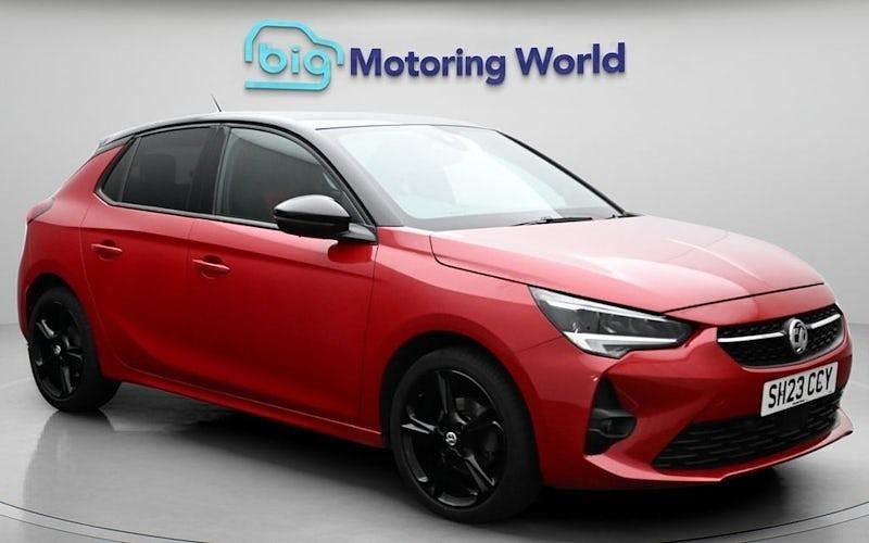 Used Vauxhall Corsa 75 HP (55 kW) 2023 Red Hatchback