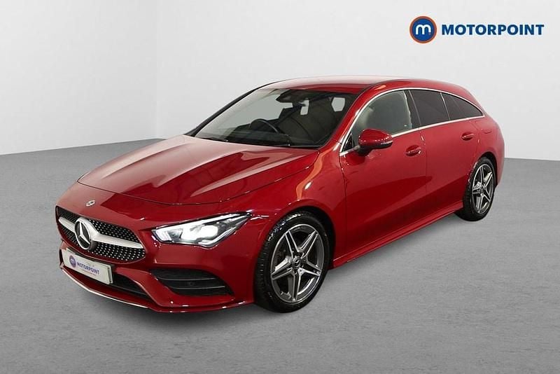 Used Mercedes CLA180 AMG line 2022 Red Sedan