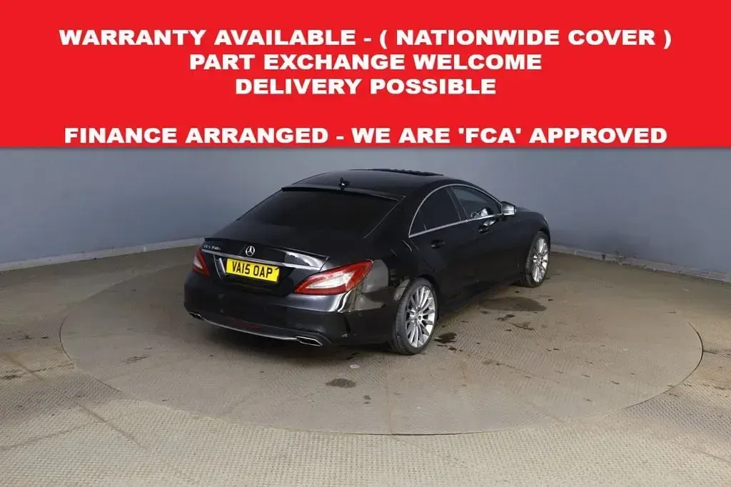 Used Mercedes CLS350 AMG Line Premium 258 HP (189 kW) 2015 Black Coupe