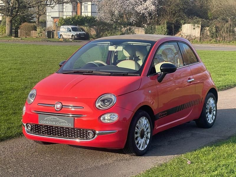 Used Fiat 500C Lounge 85 HP (62 kW) 2016 Orange Cabriolet
