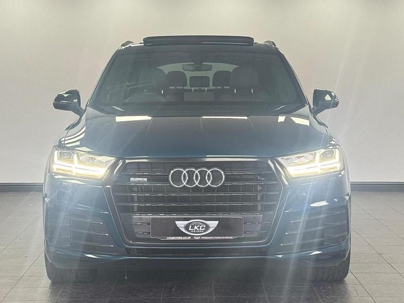 Used Audi Q7 Black Edition 286 HP (210 kW) 2019 Blue SUV