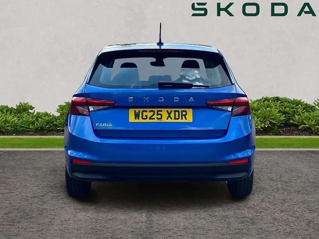 Used Skoda Fabia SE 113 HP (83 kW) 2025 Blue Hatchback